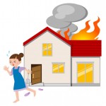 火事の体験談。隣りの家から火が出ている！だから火災保険は大切